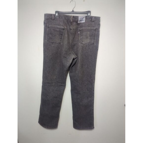 Vintage Made In USA Levis 530 White Tab Relaxed Black Jeans Men's Size 40 X 30 - Picture 2 of 7